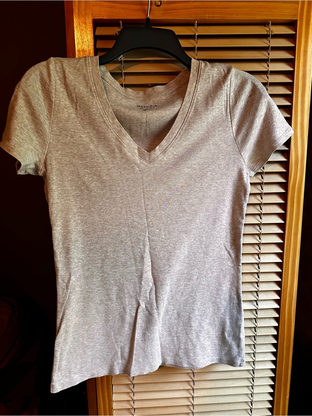 Merona tan V-Neck Short Sleeve Tee